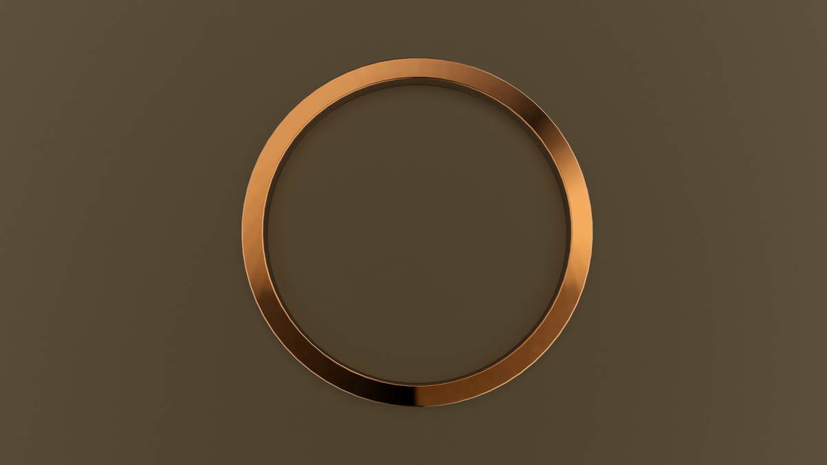 Brushed Rose Gold 1.5mm Flat Wedding Band