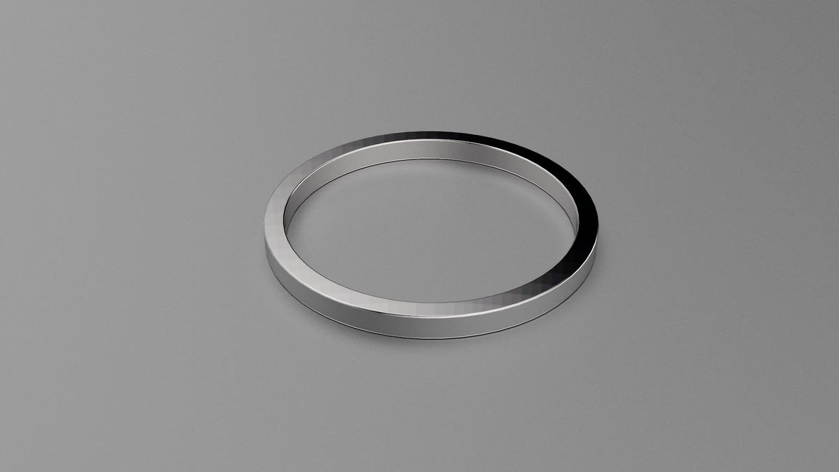 Brushed Sterling Silver 1.5mm Flat Wedding Band