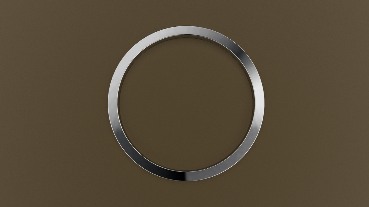 Polished White Gold 1.5mm Flat Wedding Band