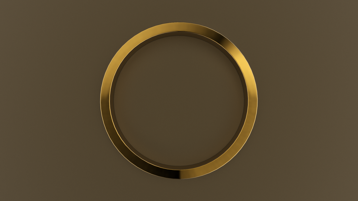 Polished Yellow Gold 3mm Flat Wedding Band