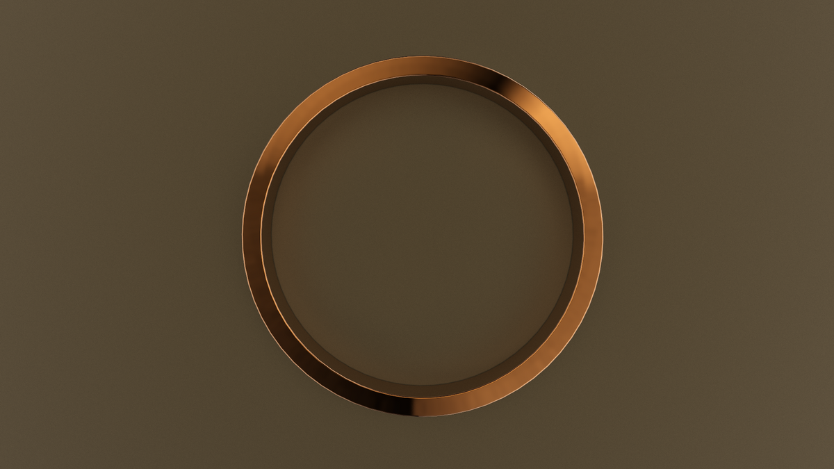 Brushed Rose Gold 4mm Flat Wedding Band