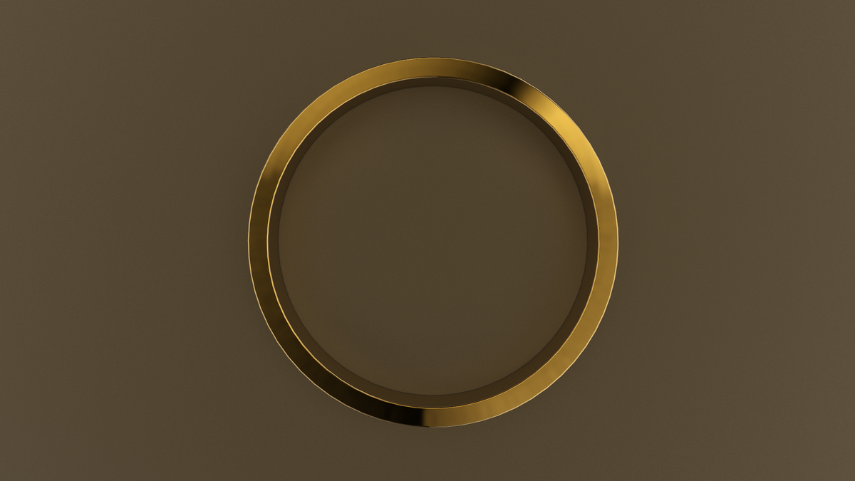 Brushed Yellow Gold 4mm Flat Wedding Band