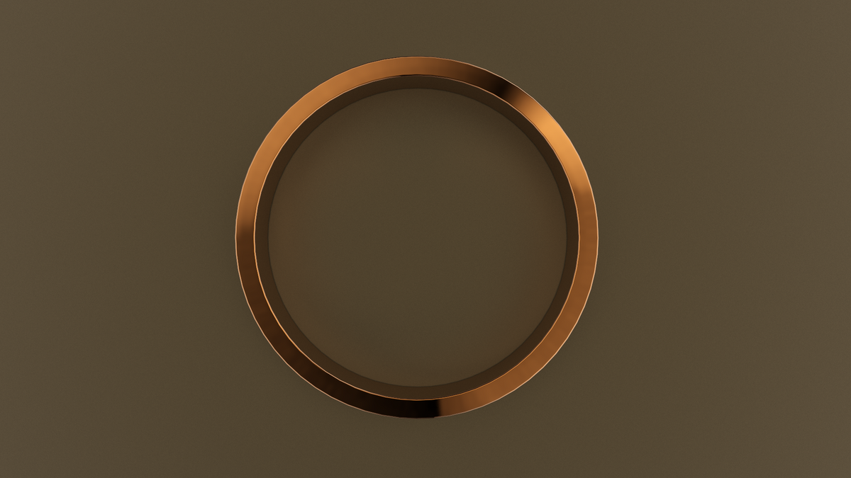 Brushed Rose Gold 5mm Flat Wedding Band
