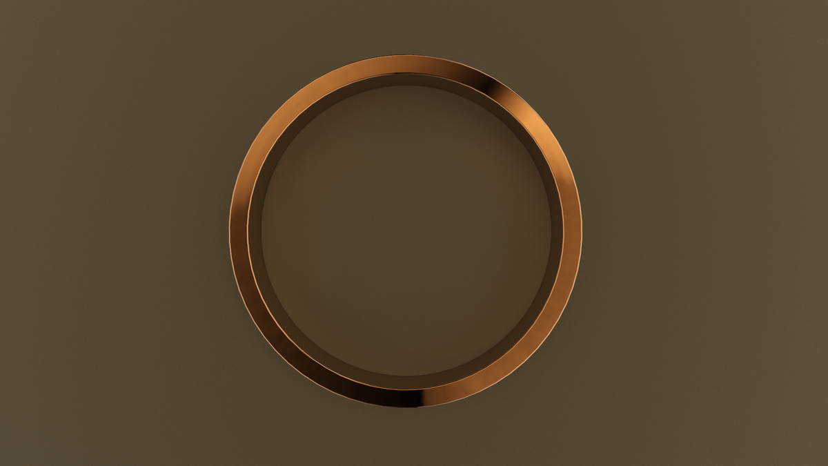 Polished Rose Gold 5mm Flat Wedding Band