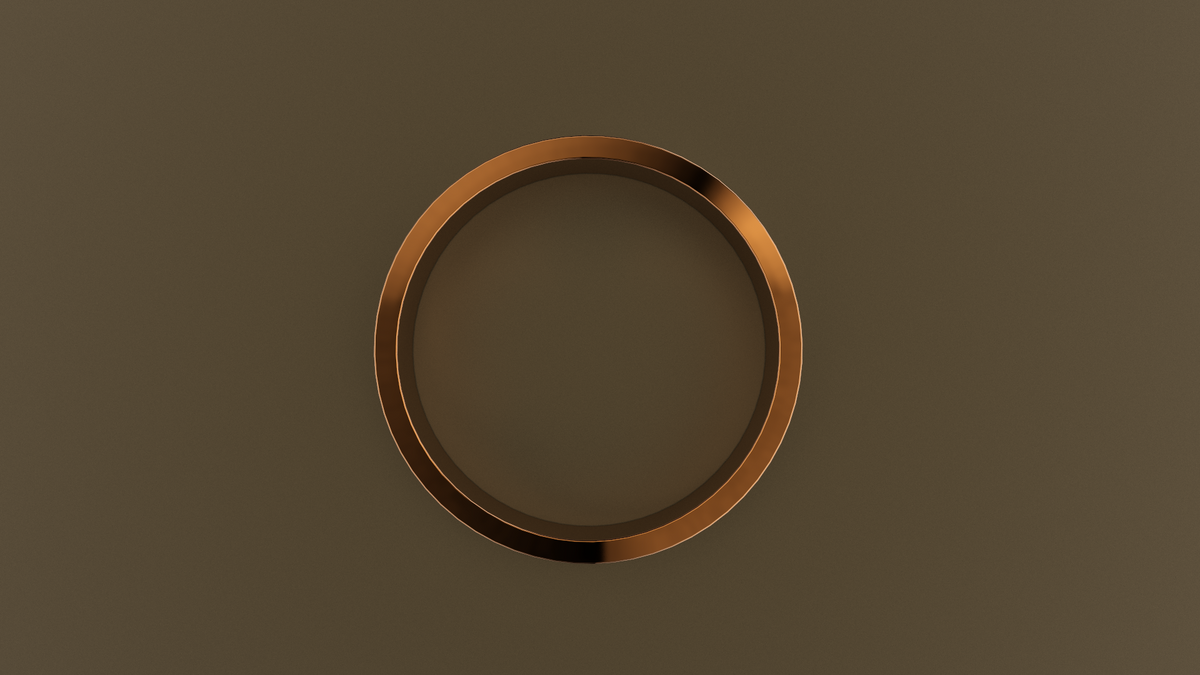 Brushed Rose Gold 6mm Flat Wedding Band