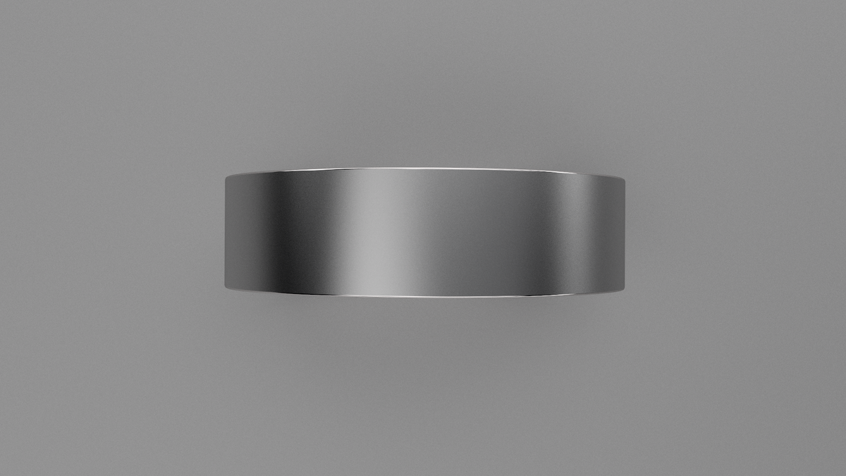 Brushed Sterling Silver 6mm Flat Wedding Band