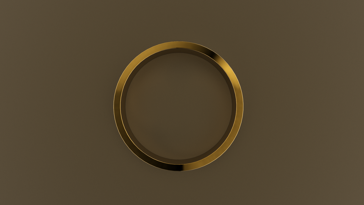 Polished Yellow Gold 6mm Flat Wedding Band