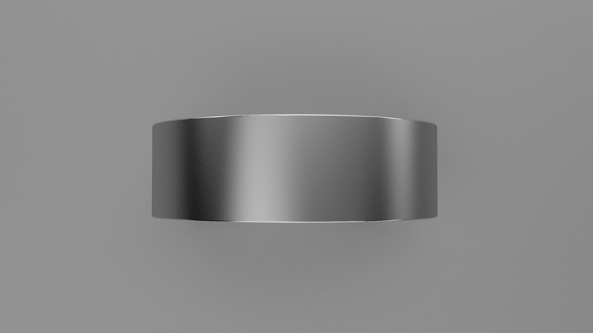 Brushed Sterling Silver 7mm Flat Wedding Band