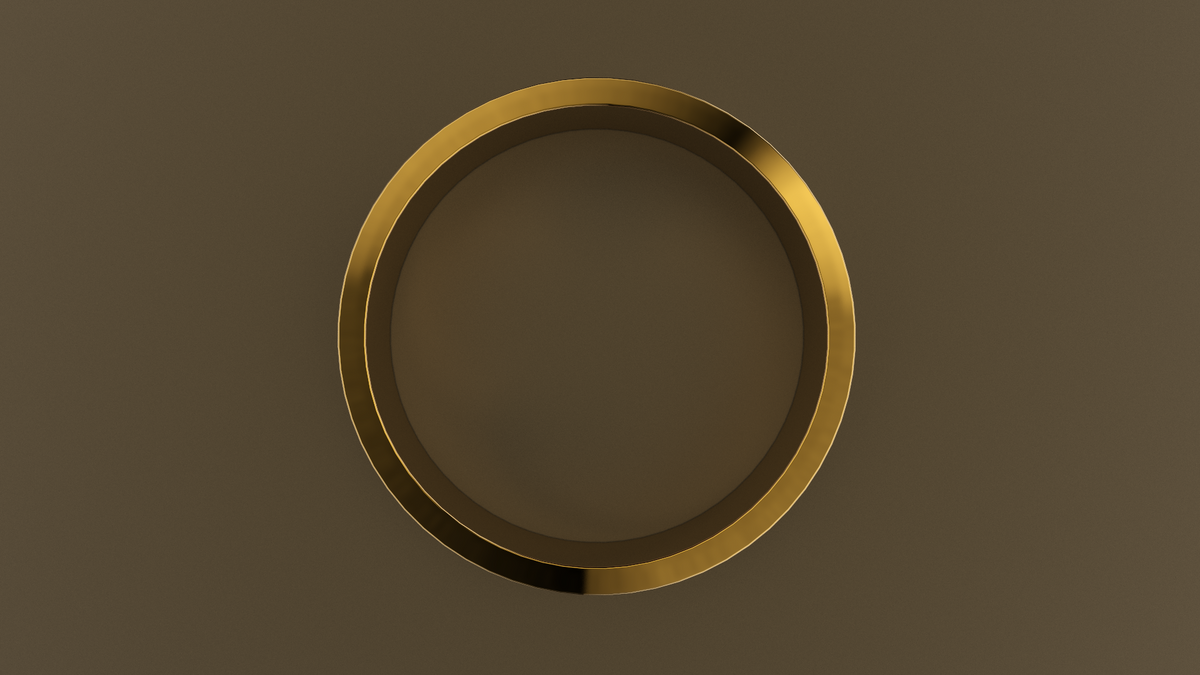 Brushed Yellow Gold 7mm Flat Wedding Band