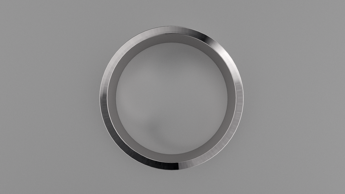 Brushed Sterling Silver 9mm Flat Wedding Band