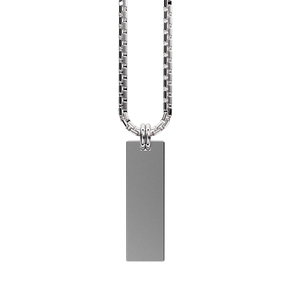Original Set Your Bar Sterling Silver Plain Matte