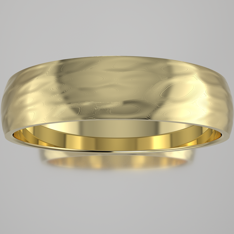 files/5mmDomed1.25mm_5-7mmDomed1.25Brushed_Polished_Perspective_YellowGold-14k_HammeredYellowGold-14k.png