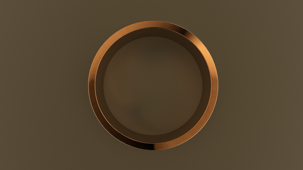 Brushed Rose Gold 10mm Flat Wedding Band