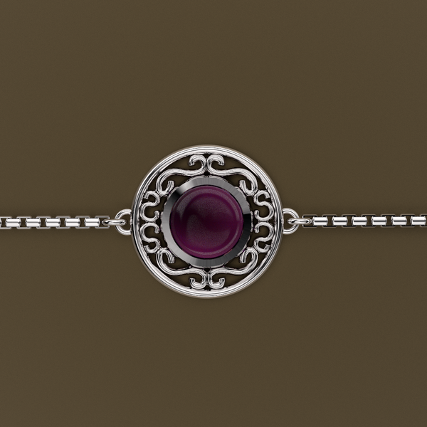 Sterling Silver Kunzite Bracelet