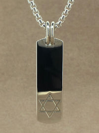 Set Your Bar Sterling Silver Star of David